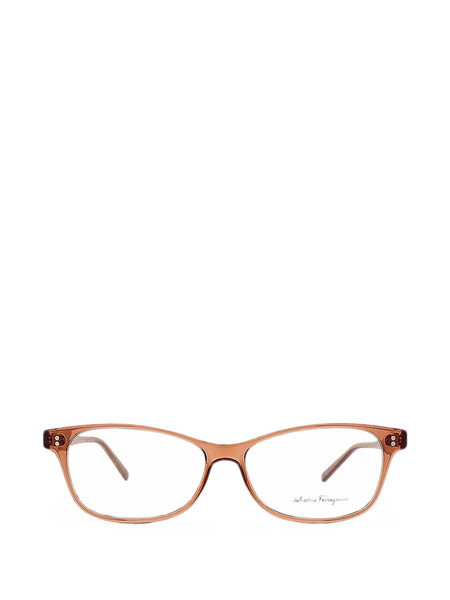  Ferragamo Eyewear Rectangle-frame Glasses - Marrón 