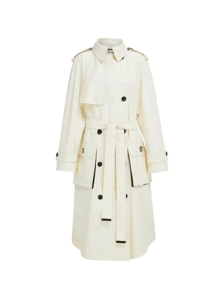  Ferragamo Gabardina Revestida - Neutro 