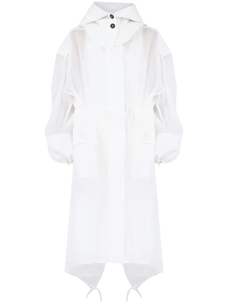  Ferragamo Gabardina Sin Forro - Blanco 
