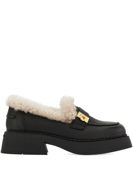  Ferragamo Mocasines Con Hebilla Hug - Negro 