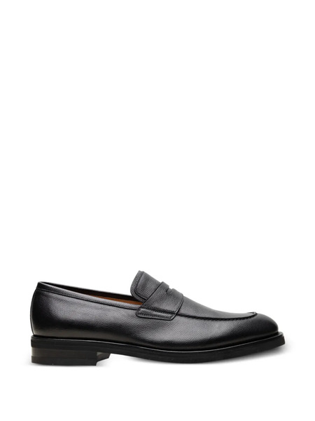 Ferragamo Mocasines De Piel - Negro 