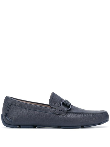  Ferragamo Mocasines Drive Gancini - Azul 
