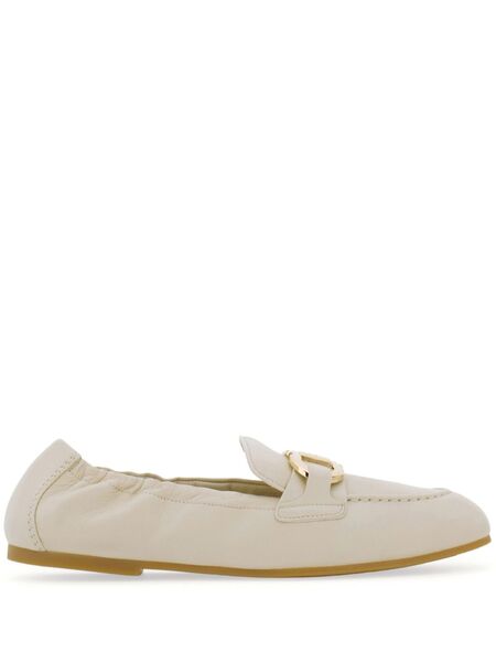  Ferragamo Mocasines Elásticos - Blanco 