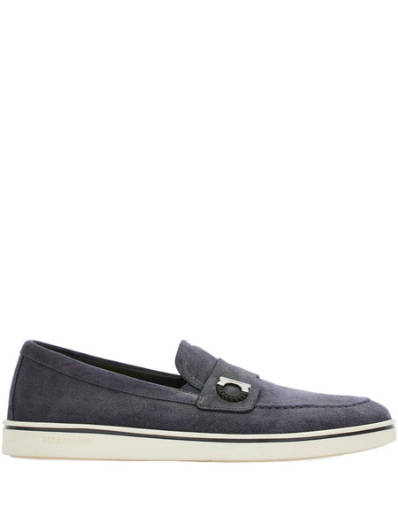  Ferragamo Mocasines Gancini - Gris 
