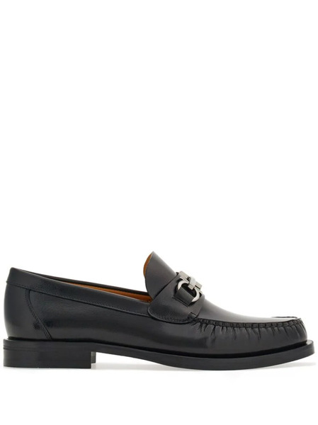  Ferragamo Mocasines Gancini - Negro 