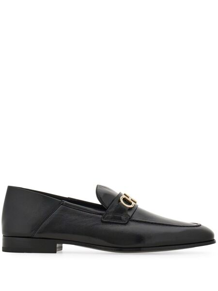  Ferragamo Mocasines Gancini - Negro 