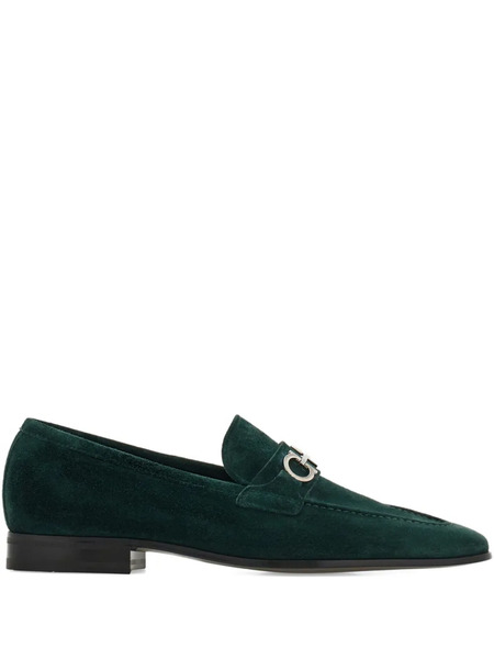  Ferragamo Mocasines Gancini - Verde 