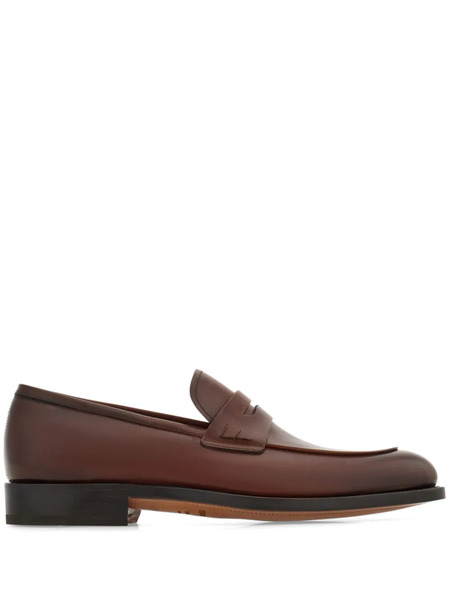  Ferragamo Mocasines Tramezza - Marrón 