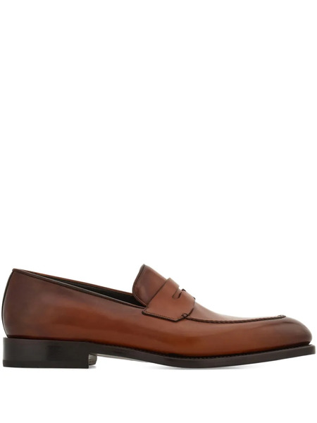  Ferragamo Mocasines Tramezza - Marrón 