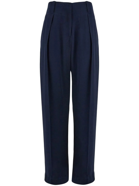 Ferragamo Pantalones Anchos - Azul 