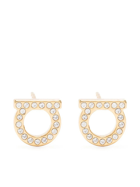  Ferragamo Pendientes Gancini - Dorado 