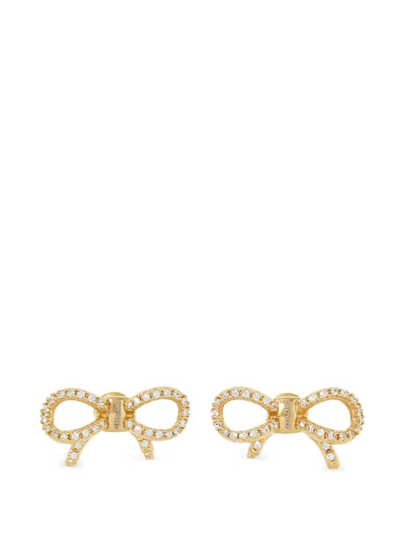  Ferragamo Pendientes Vara Bow - Dorado 