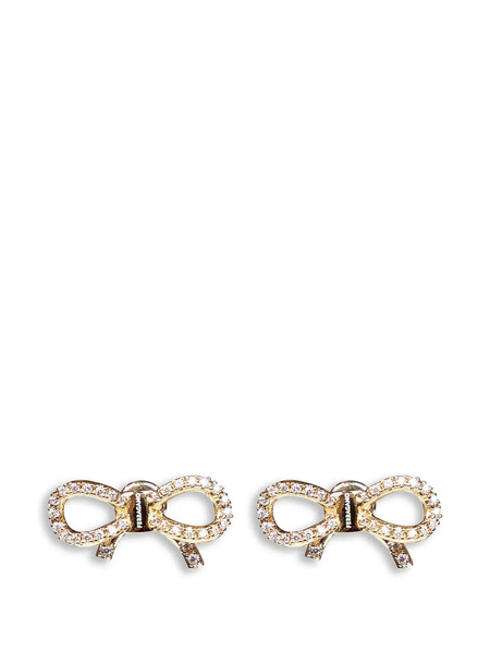  Ferragamo Pendientes Vara Bow - Dorado 