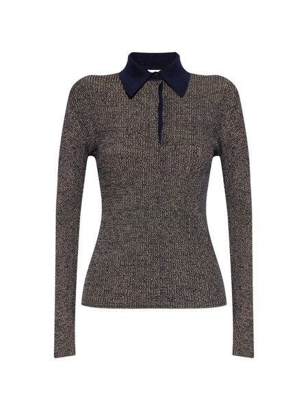  Ferragamo Polo De Canalé - Azul 