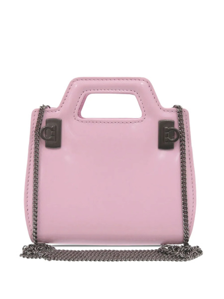  Ferragamo Pre-owned Bolso Satchel Wanda Mini De Piel De Becerro Cepillada Con Asa Superior 2021-2025 - Rosa 