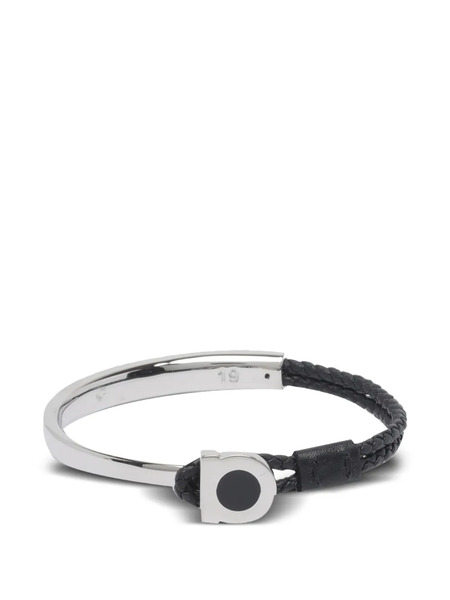  Ferragamo Pulsera Gancini - Plateado 