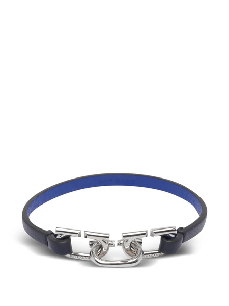  Ferragamo Pulsera Gancini - Plateado 