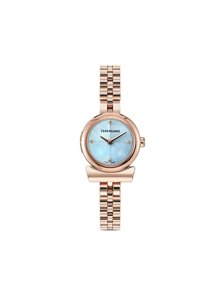  Ferragamo Reloj Gancini De 22.5 Mm - Azul 