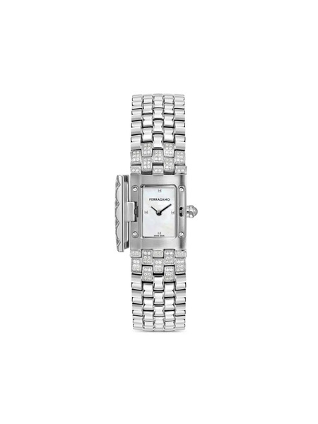 Ferragamo Reloj Secret De 30 Mm - Blanco 