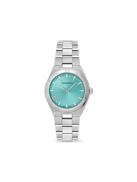  Ferragamo Reloj Vega De 35 Mm - Azul 