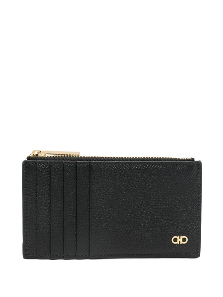  Ferragamo Tarjetero Gancini - Negro 