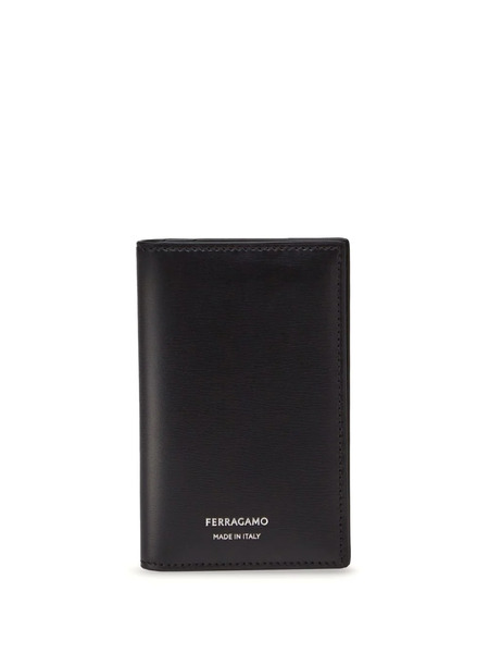  Ferragamo Tarjetero Plegable - Negro 