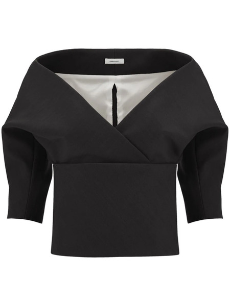  Ferragamo Top De Punto - Negro 