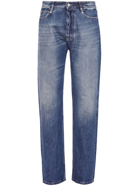  Ferragamo Vaqueros Rectos - Azul 