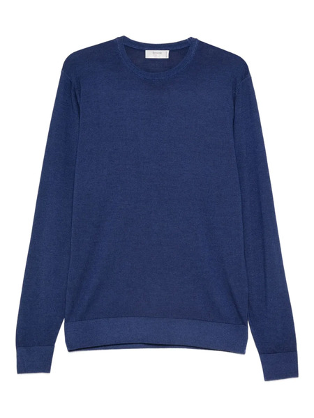  Ferrante Top Con Cuello Redondo - Azul 