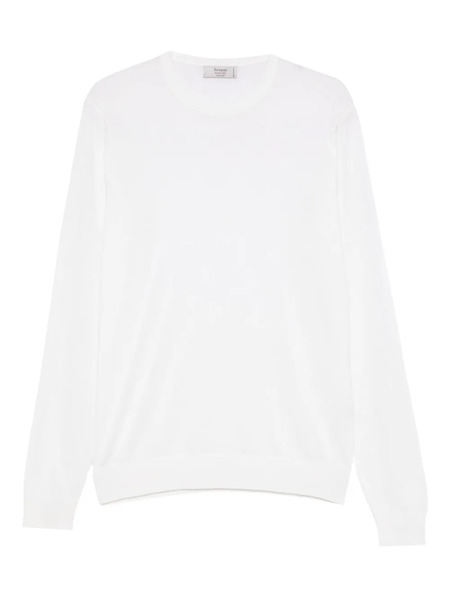  Ferrante Top Con Cuello Redondo - Blanco 