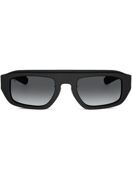  Ferrari Gafas De Sol Con Montura Angular - Negro 