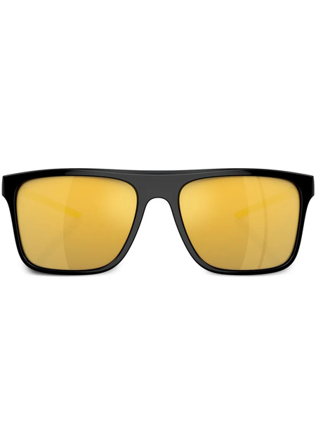  Ferrari Gafas De Sol Con Montura Rectangular - Negro 