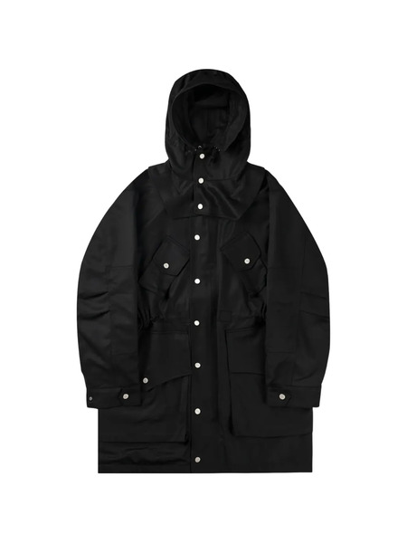  Fffpostalservice Parka Con Capucha - Negro 