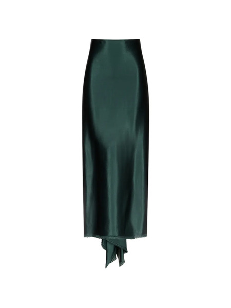  Fforme Falda Jovie Drapeada - Verde 