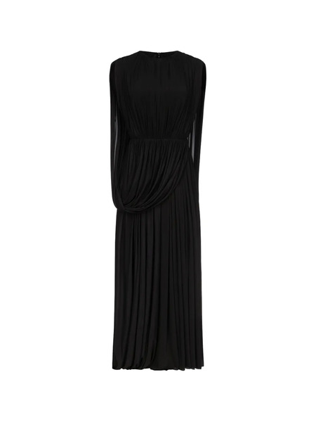  Fforme Vestido Kahlo Drapeado - Negro 