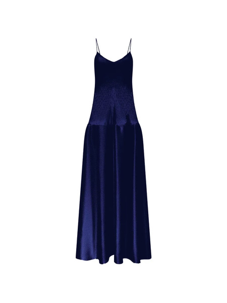  Fforme Vestido Largo Layla - Azul 