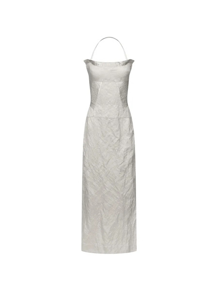  Fforme Vestido Largo Maisie - Neutro 