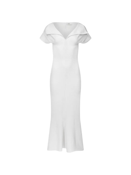  Fforme Vestido Midi Zaria - Neutro 