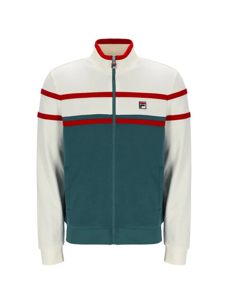  Fila Sudadera Giovanni Con Panel En Contraste - Verde 