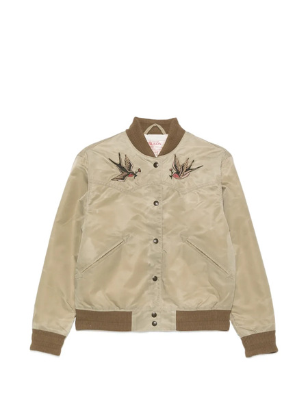  Filson Chaqueta Bómber Bordada - Verde 
