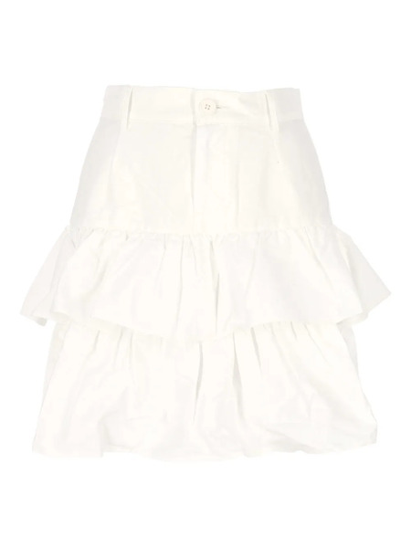  Fiorucci Falda Con Volantes - Blanco 