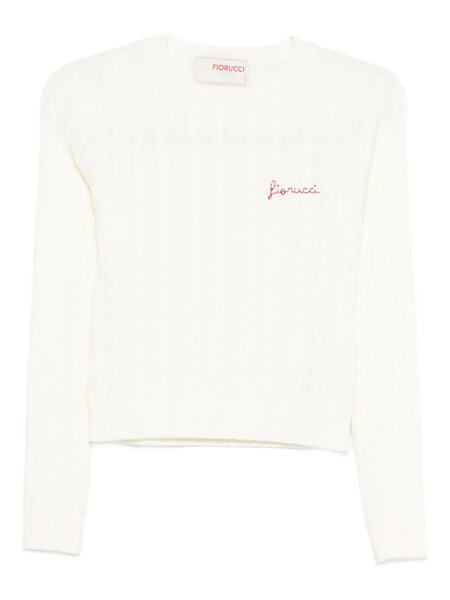  Fiorucci Jersey De Punto De Ochos - Blanco 