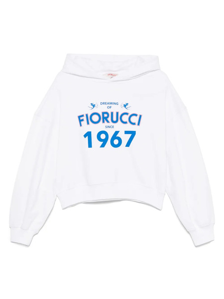  Fiorucci Sudadera Dreaming 1967 Con Capucha - Blanco 