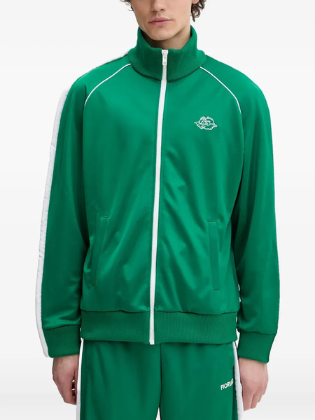  Fiorucci Top A Rayas Bordadas - Verde 