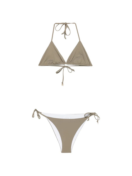  Fisico Bikini Con Cierre De Lazo - Verde 