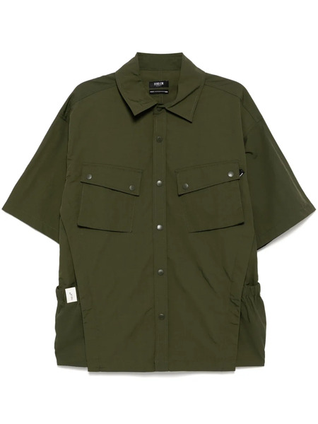  Five Cm Camisa Con Botones - Verde 