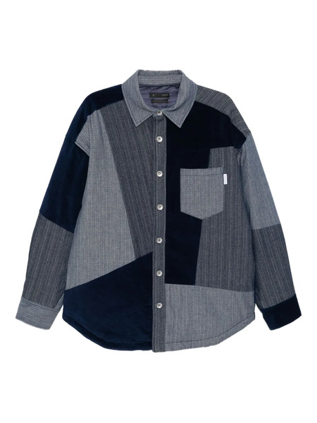  Five Cm Chaqueta Vaquera Con Diseño Patchwork - Azul 