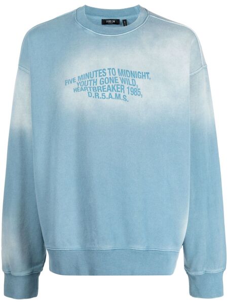  Five Cm Sudadera Con Cuello Redondo - Azul 