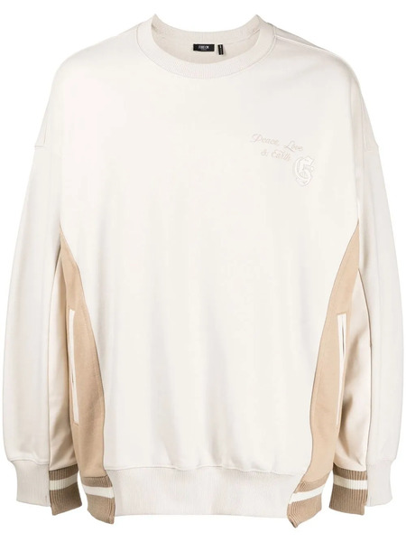  Five Cm Sudadera Con Logo Bordado - Neutro 