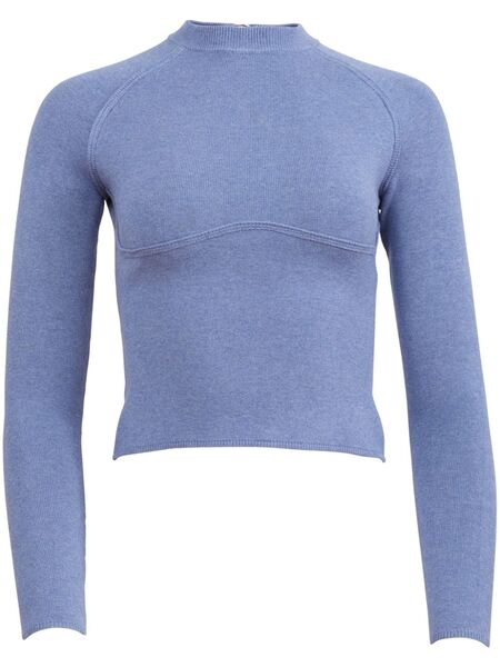  Fleur Du Mal Jersey Con Busto - Azul 